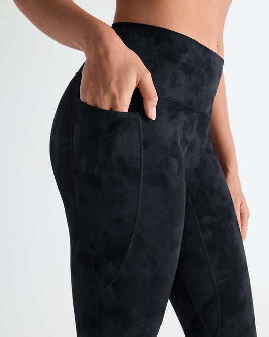 No Front Seam Leggings with Pockets 25"