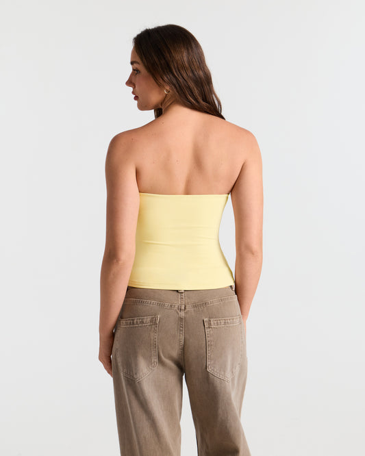 Basic Double Layer Bandeau Top