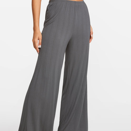 SOULVOR Wide Leg Casual Pants Twilight Gray